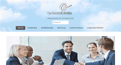 Desktop Screenshot of oportunidadcolombia.com